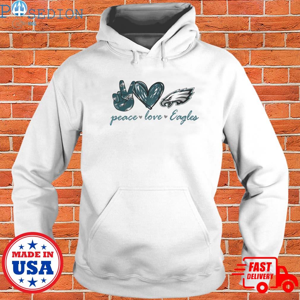 Best philadelphia Eagles it's a philly thing heart eagle peace thing shirt,  hoodie, sweater, long sleeve and tank top