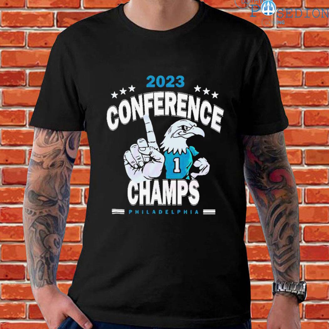 Official philadelphia eagles 2023 conference champs bird jalen hurts  T-shirt, hoodie, sweater, long sleeve and tank top