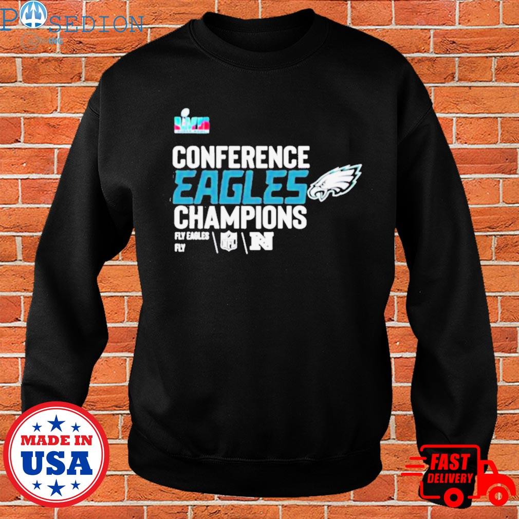 Fly eagles fly Philadelphia eagles conference champions shirt, hoodie,  sweater, long sleeve and tank top