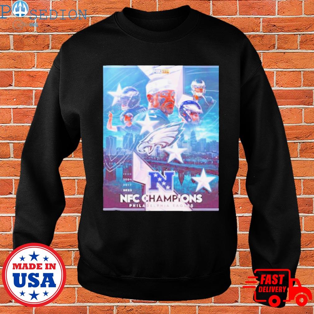 Super Bowl LVII Fly eagles fly Philadelphia eagles NFC champions shirt,  hoodie, sweater, long sleeve and tank top