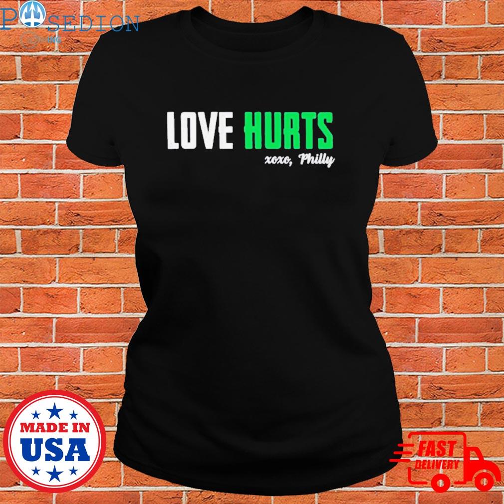 Philadelphia eagles love hurts shirt, hoodie, sweater, long sleeve