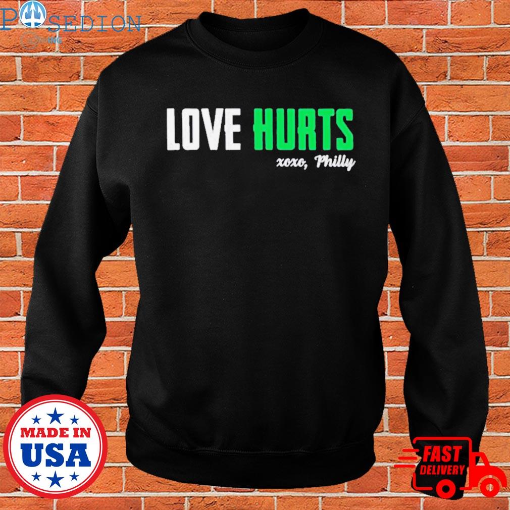 Philadelphia eagles love hurts shirt, hoodie, longsleeve tee, sweater