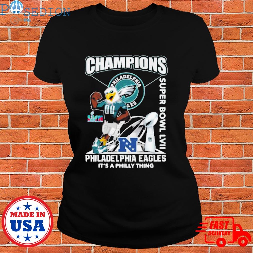 Swoop Mascot Philadelphia Eagles NFL Champions 2023 LVII Super Bowl It's A  Philly Thing shirt, hoodie, sweater, long sleeve and tank top