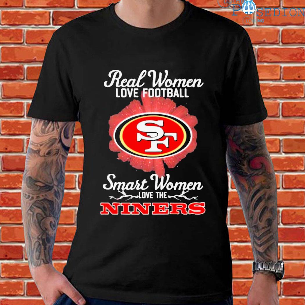 Fabulous San Francisco 49ers Gold Blooded Ladies' T-Shirt in 2023