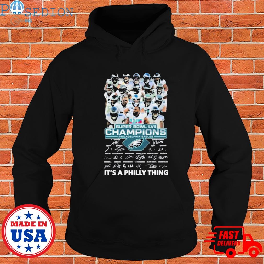 Philadelphia eagles Super bowl LVII #itsaphillything congrats champions  shirt, hoodie, sweater, long sleeve and tank top