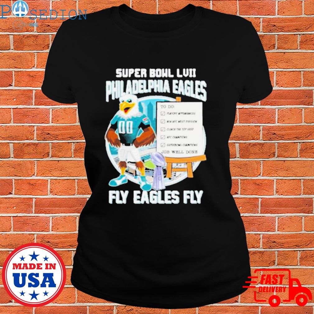 Super Bowl LVII Philadelphia Eagles Fly Eagles Fly T-Shirt - Bring