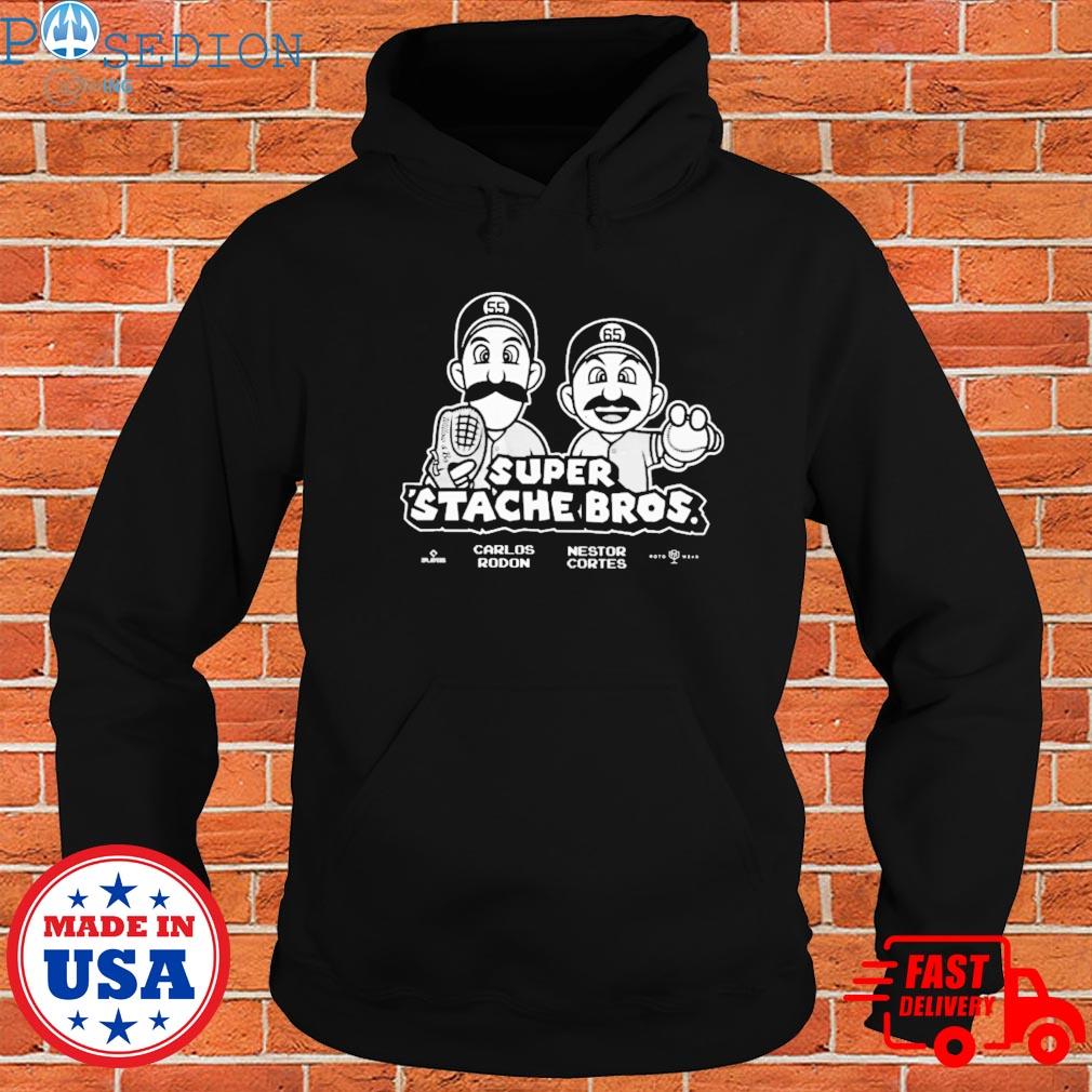 Official Super 'stache Bros carlos rodon nestor cortes shirt