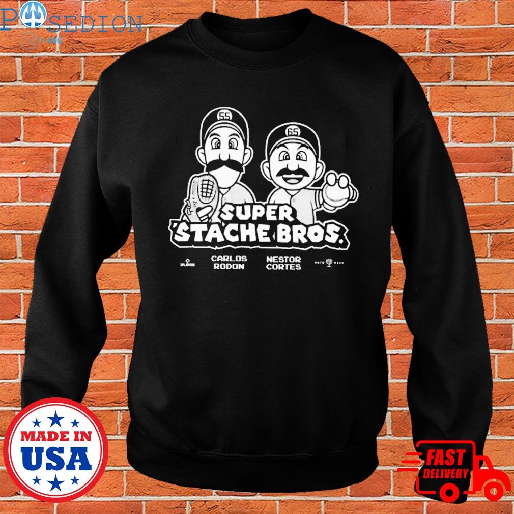 Official Super 'stache Bros carlos rodon nestor cortes shirt