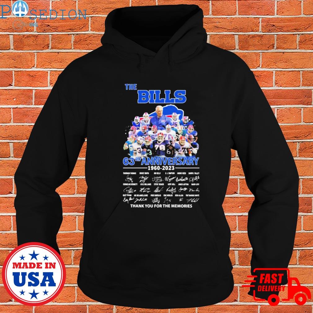 NEW The Buffalo Bills Thank You For The Memories Unisex T-shirt