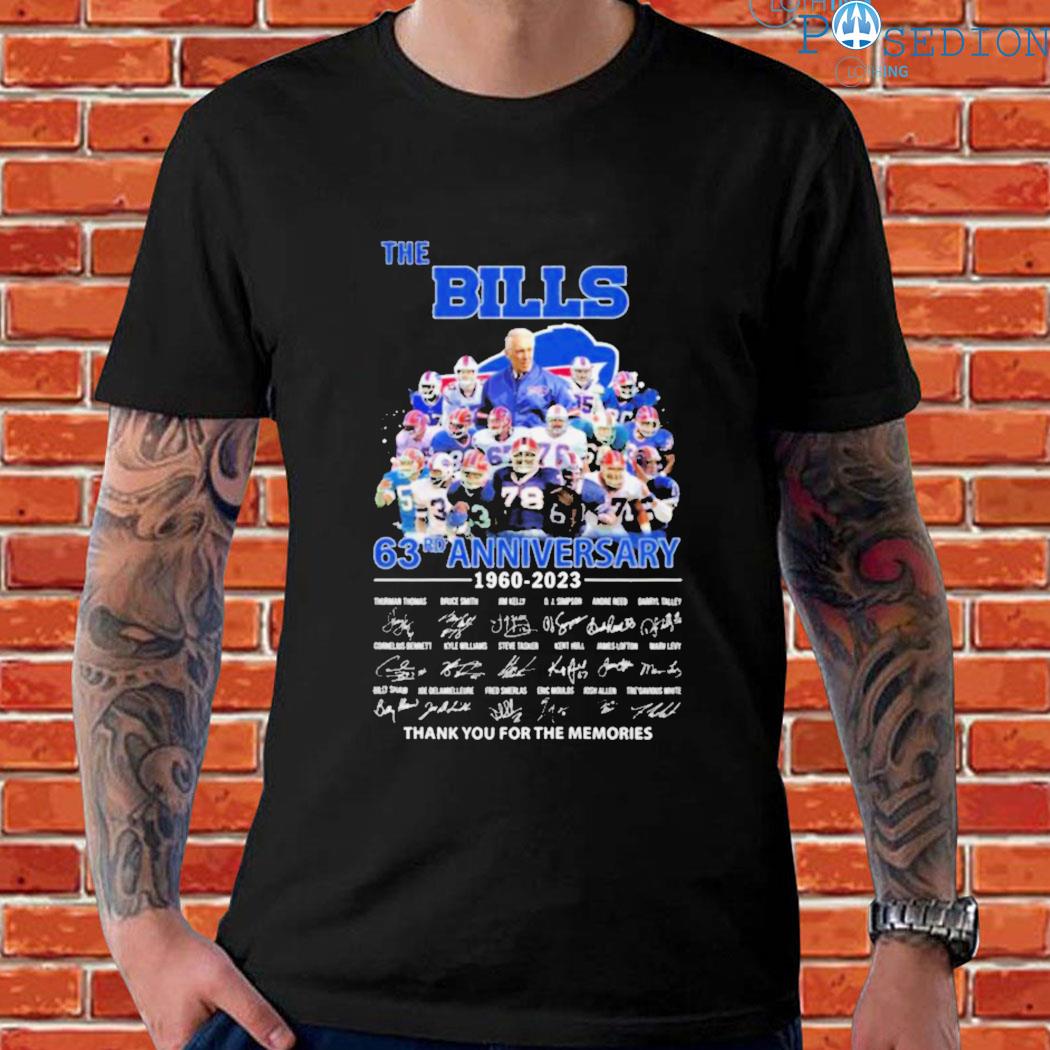 NEW The Buffalo Bills Thank You For The Memories Unisex T-shirt