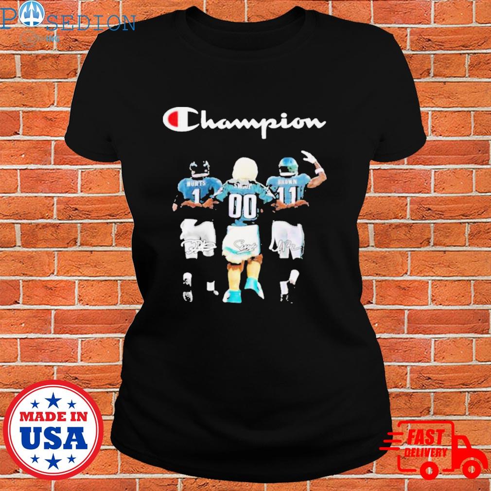 Funny Philadelphia Eagles Super Bowl Champions 2023 signatures shirt,  hoodie, sweater, long sleeve and tank top