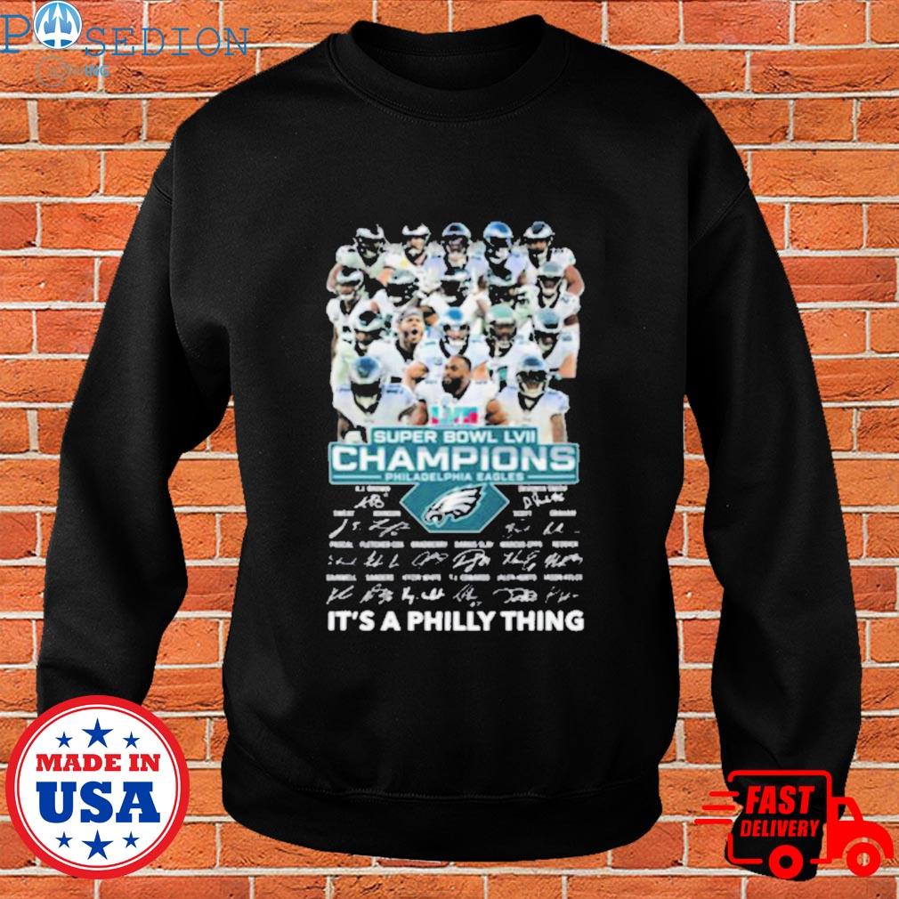 Official philadelphia Eagles champions T-shirt It's A Philly Thing Philadelphia  Eagles Signatures Shirt, hoodie, sweater, long sleeve and tank top