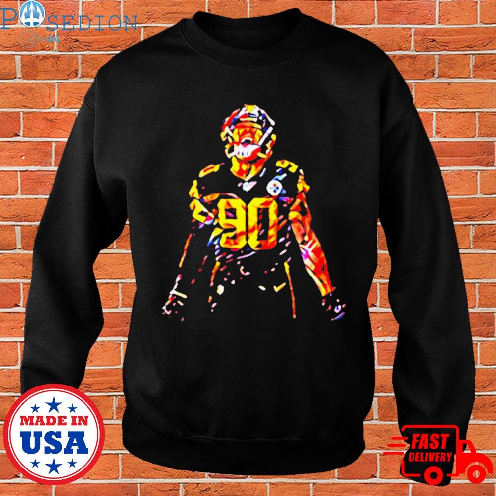 T.J Watt 90 Pittsburgh Steelers t-shirt, hoodie, sweater, long