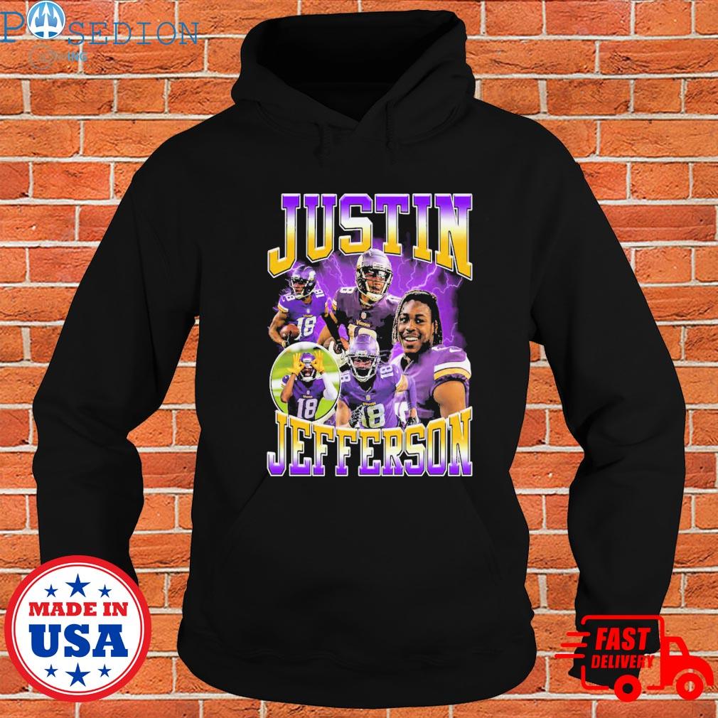 Official Youth Justin Jefferson Foolball T-shirts, hoodie, sweater