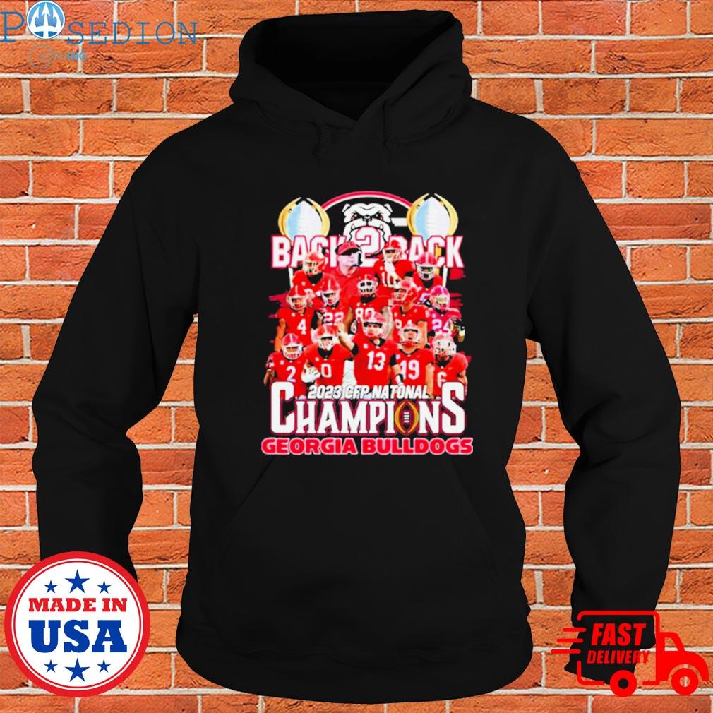 Official back 2 Back National Georgia Bulldogs Shirt, hoodie, sweater, long  sleeve and tank top