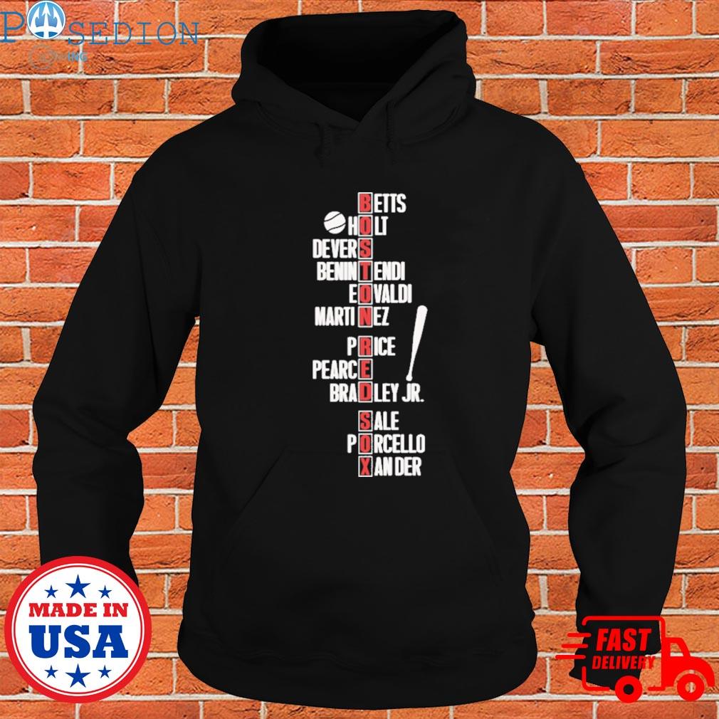 Official Boston Red Sox Betts Holt Devers Benintendi Eovaldi Martinez T- Shirt, hoodie, sweater, long sleeve and tank top