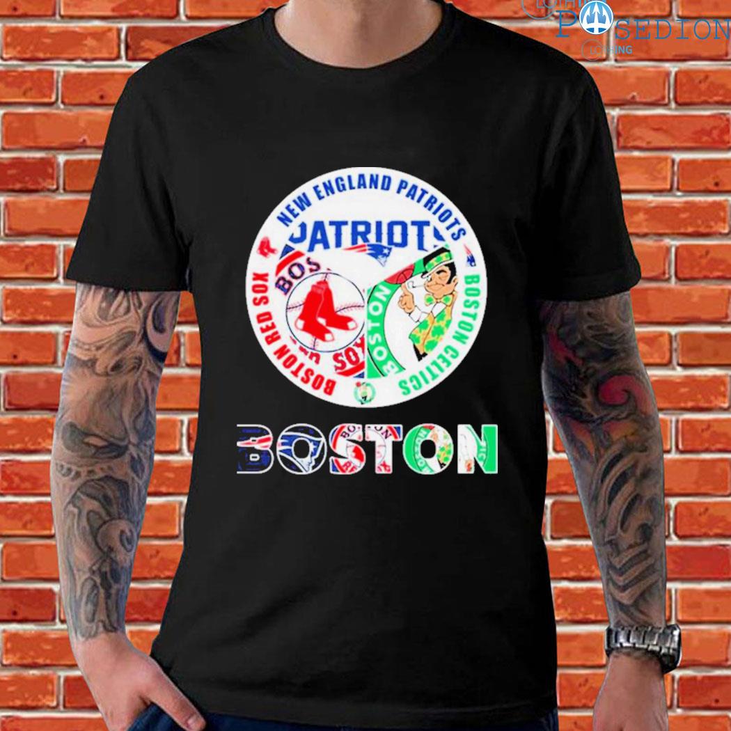 I love New England Patriots and Boston Red Sox heart shirt, hoodie, tank  top, sweater