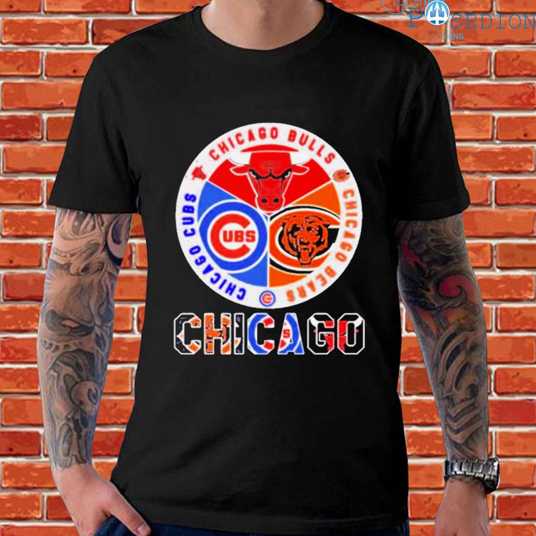 Official Chicago Bears Chicago Bulls Chicago Cubs And Chicago