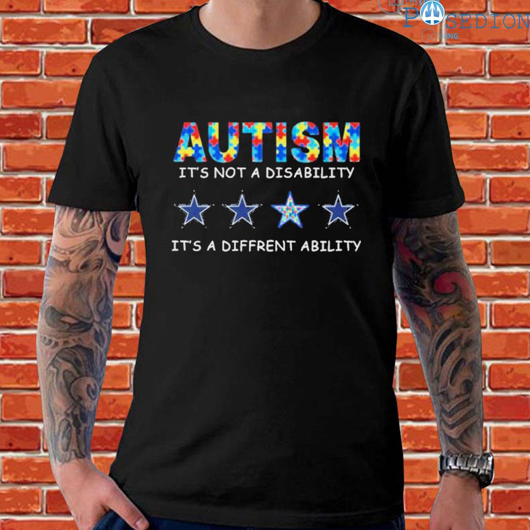 dallas cowboys autism shirt