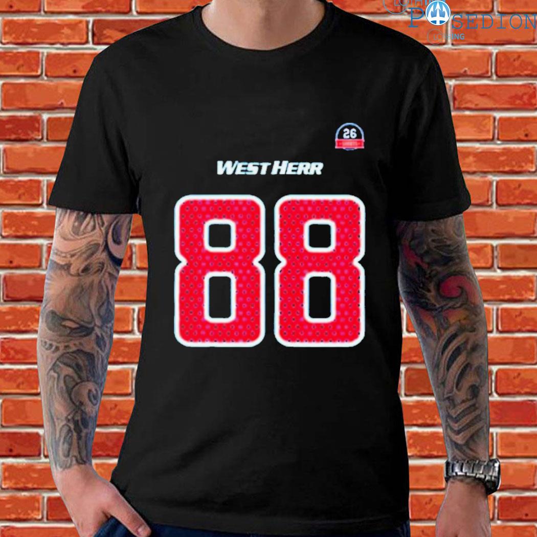 Dawson Knox 88 Team West Herr Shirt - Freedomdesign