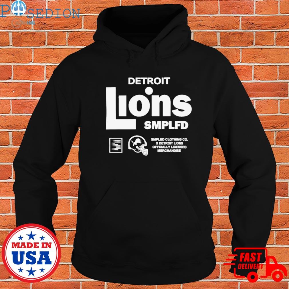 Shop Detroit Lions SMPLFD 2023 T-Shirt Clothing