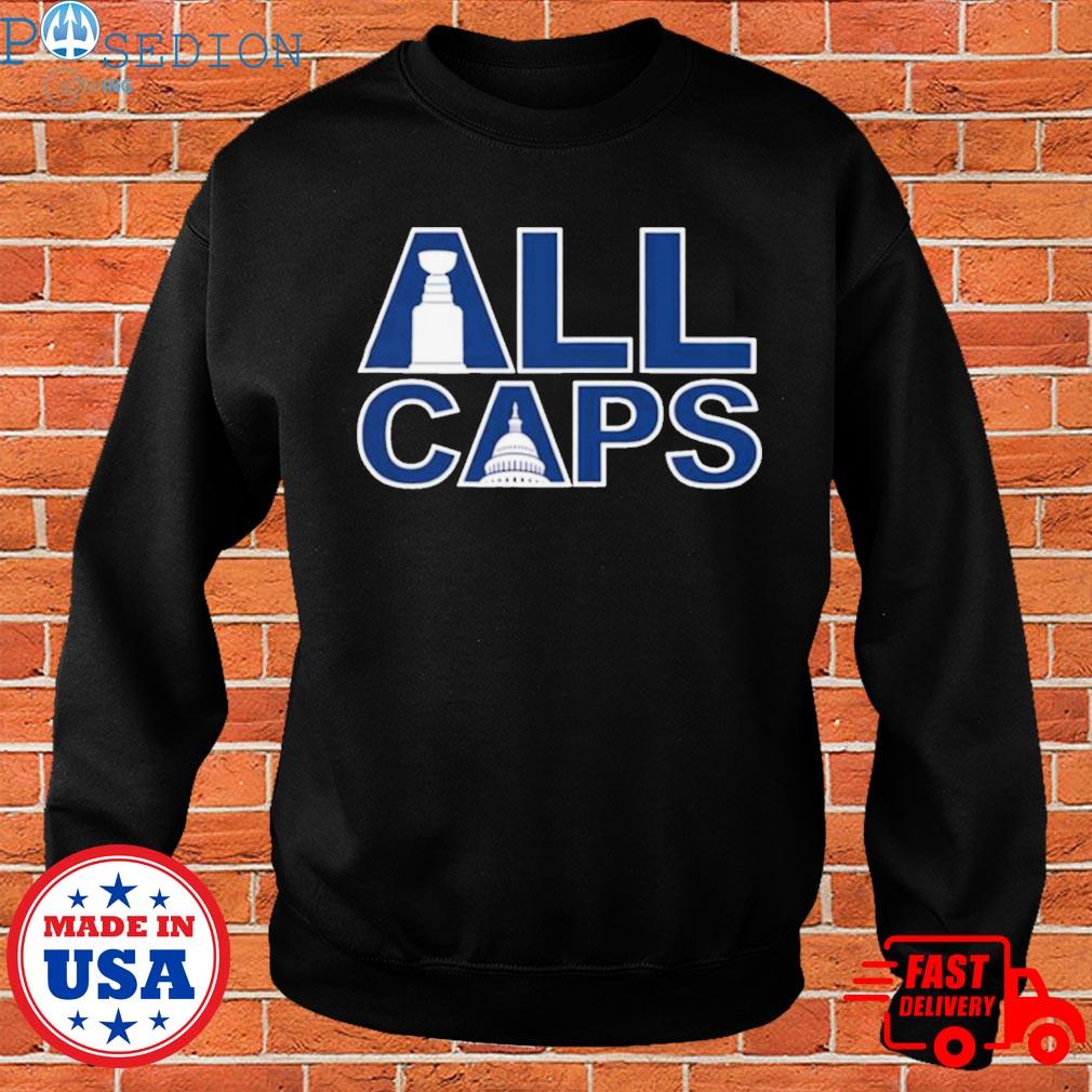 All Caps Hockey Washington Capitals Shirt