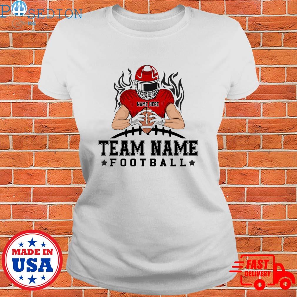 American Football Team Shirt - Football Game Days Custom Shirt Gift For  Football Player Football Lovers