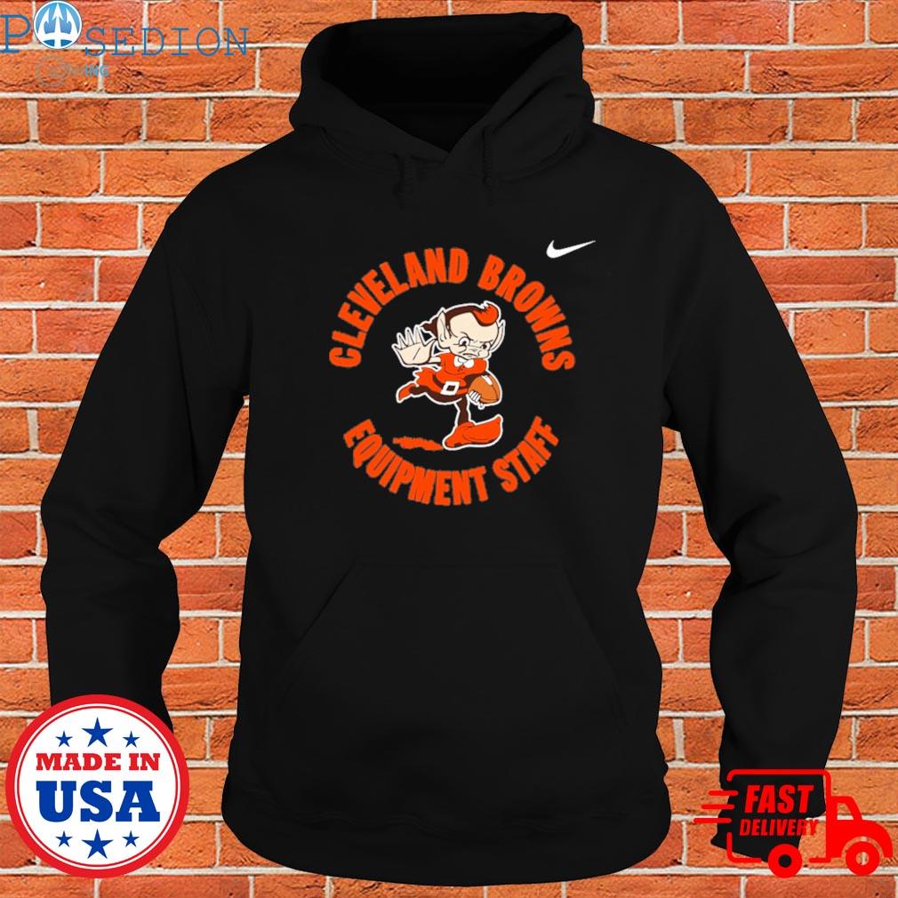 Official Cleveland browns equipment staff T-shirt, hoodie, sweater