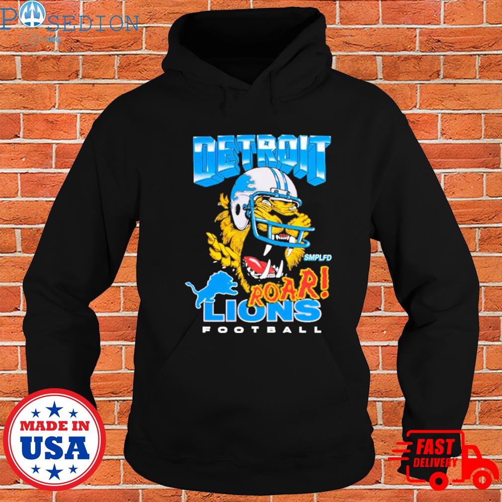 Official detroit Lions SMPLFD T-shirt, hoodie, sweater, long