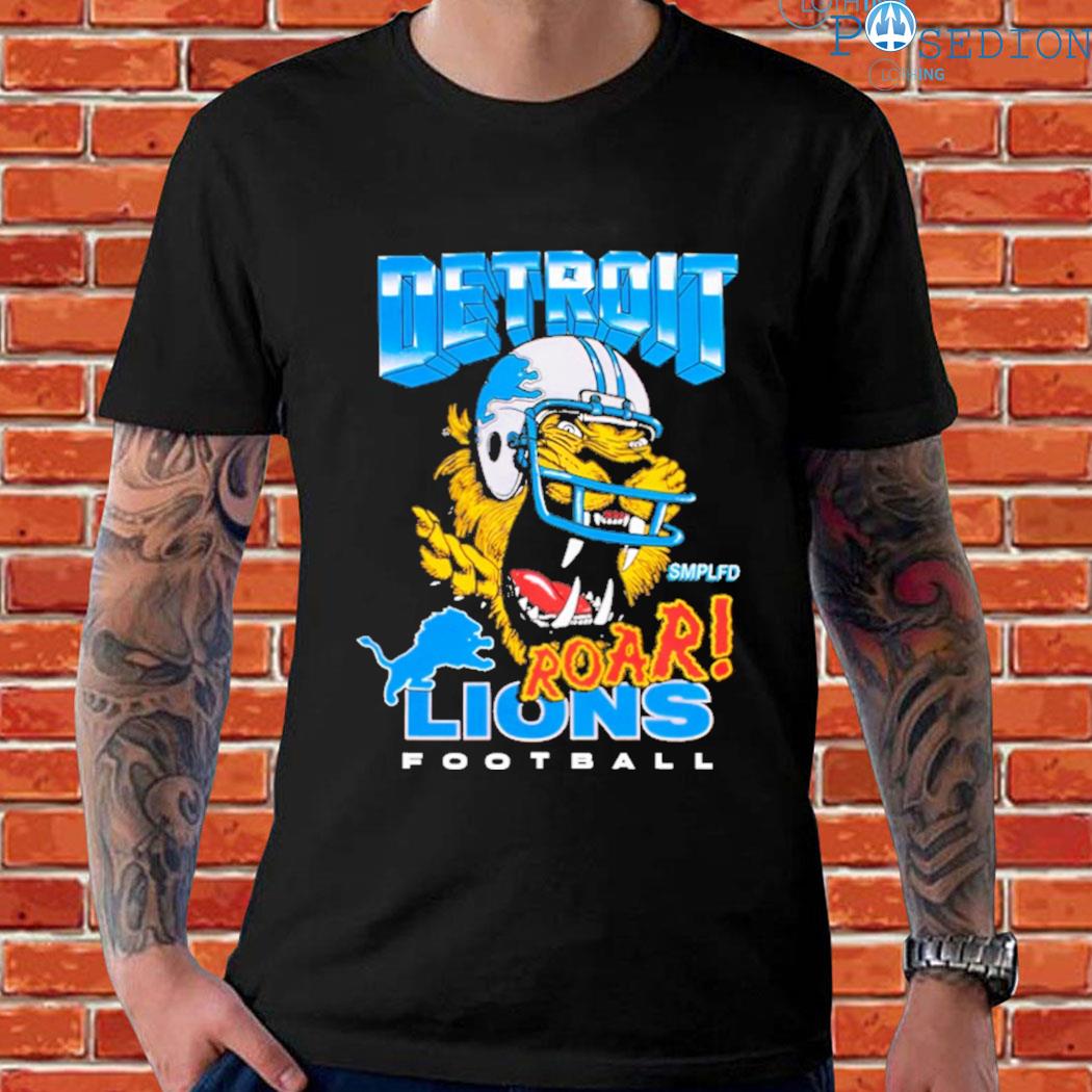 Official detroit Lions SMPLFD T-shirt, hoodie, sweater, long