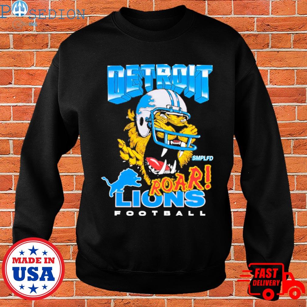 Official detroit Lions SMPLFD T-shirt, hoodie, sweater, long