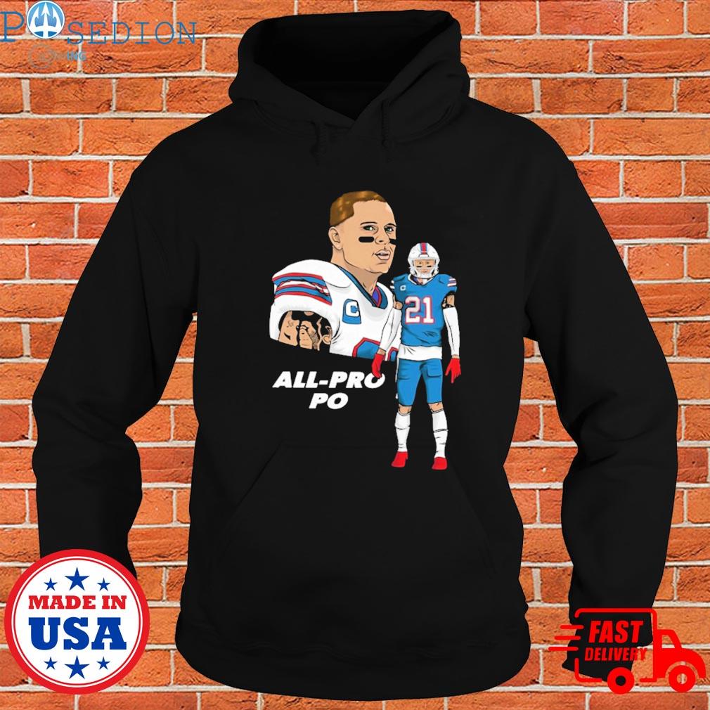 Official Jordan poyer all pro po T-shirt, hoodie, tank top