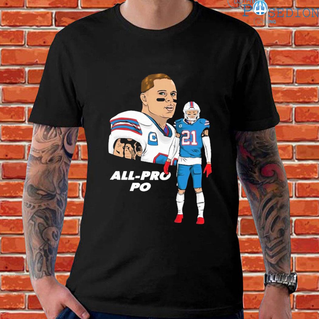 Official Jordan poyer all pro po T-shirt