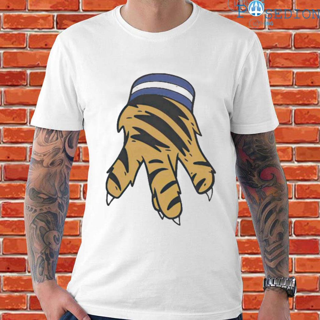 Youth Royal Memphis Tigers Stripes T-Shirt Size: Extra Small