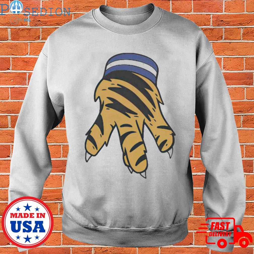 Youth Royal Memphis Tigers Stripes T-Shirt Size: Extra Small
