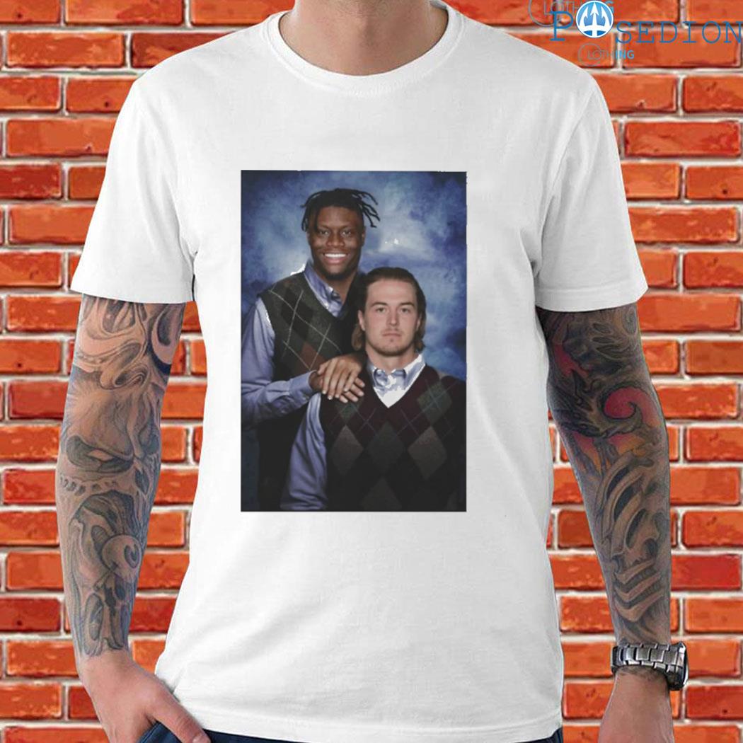 Step Brothers George Pickens and Kenny Pickett Pittsburgh Steelers shirt -  Limotees