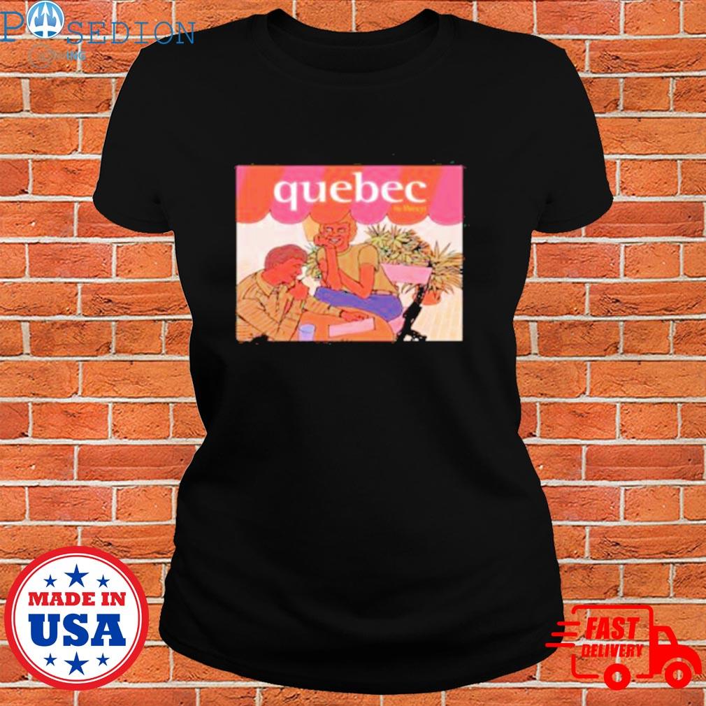 Official Quebec vinyl cd cover small medium large xl T-shirt, hoodie, sweater, long sleeve and tank top