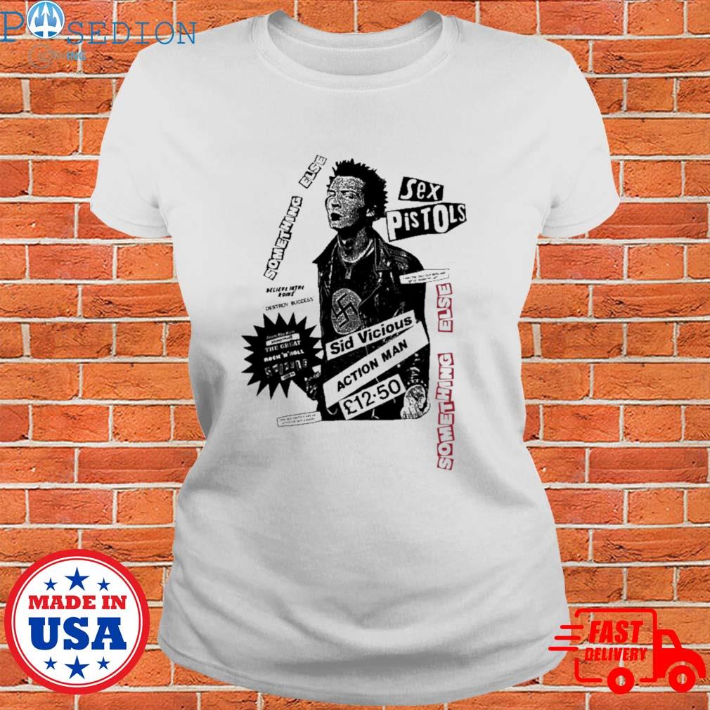 Official Sex pistols something else sid vicious action man T-shirt, hoodie,  sweater, long sleeve and tank top