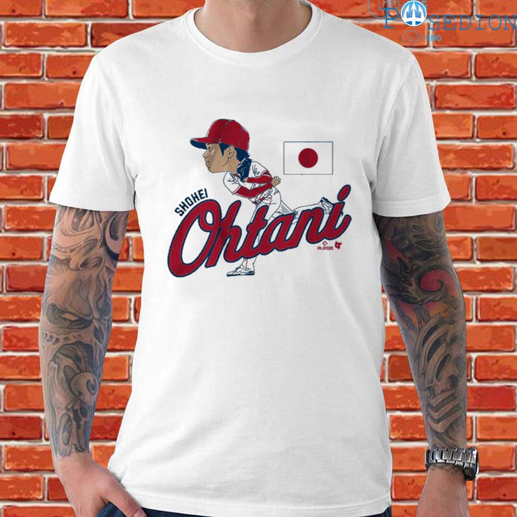 Official ShoheI OhtanI Japan Caricature Shirt, hoodie, sweater