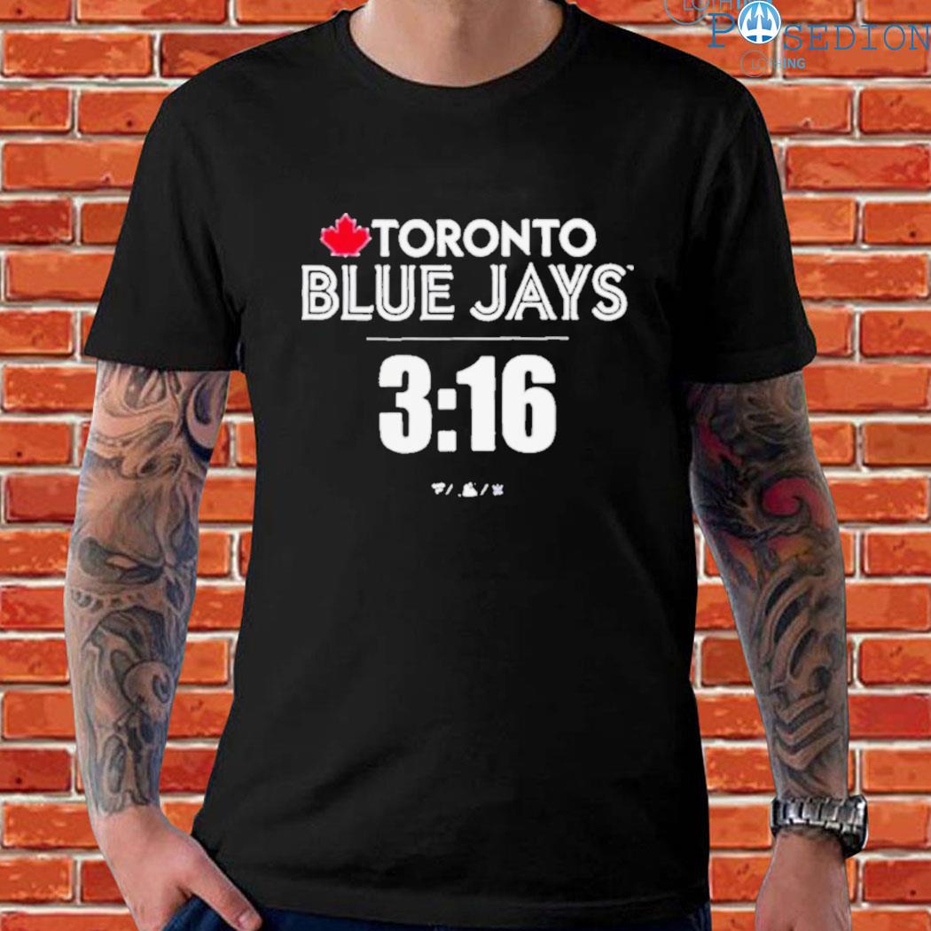 Stone Cold Steve Austin Toronto Blue Jays Fanatics Branded 3:16 T