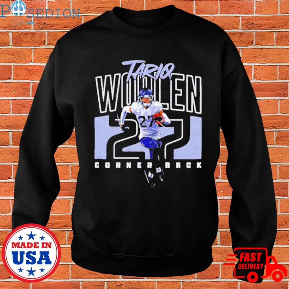 Official tariq woolen Seattle player number Football T-shirt, hoodie,  sweater, long sleeve and tank top