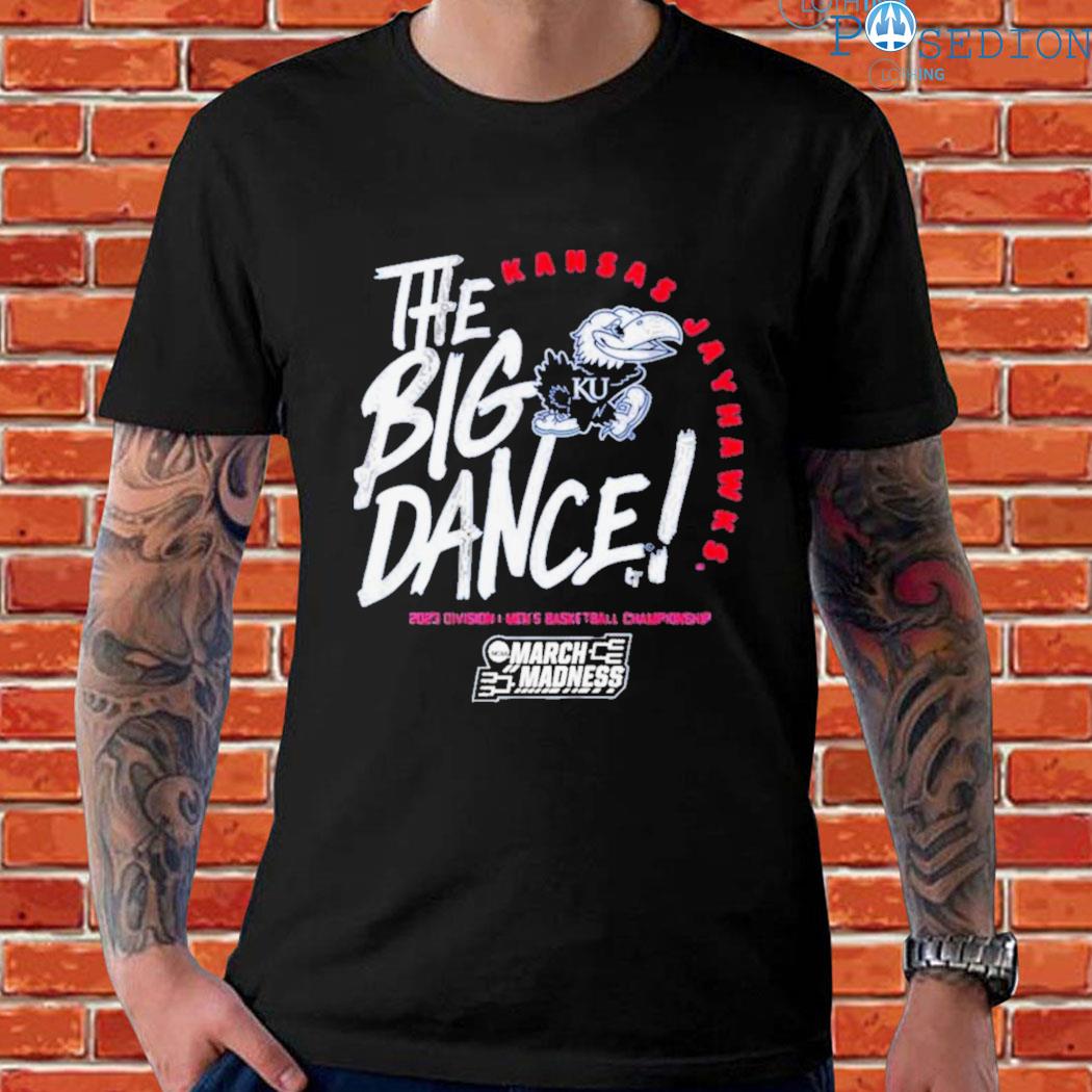 Kansas Jayhawks The Big Dance March Madness 2023 Division Men's Basketball Championship  Shirt