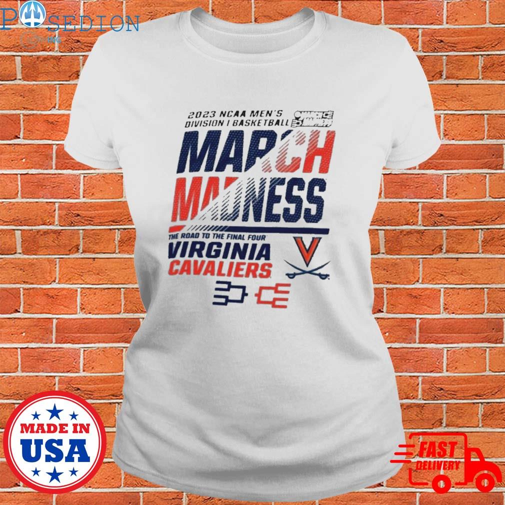 March Madness Virginia Cavaliers Men's Basketball 2023 NCAA The Road To  Final Four Shirt, hoodie, sweater, long sleeve and tank top