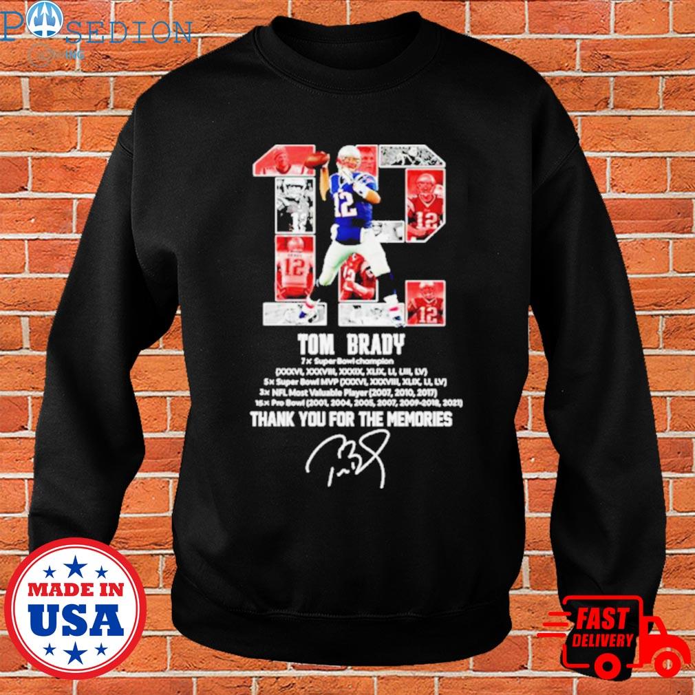 Tom Brady MVP Player The Greatest Of All Time Champion Super Bowl Shirt,  hoodie, sweater, long sleeve and tank top