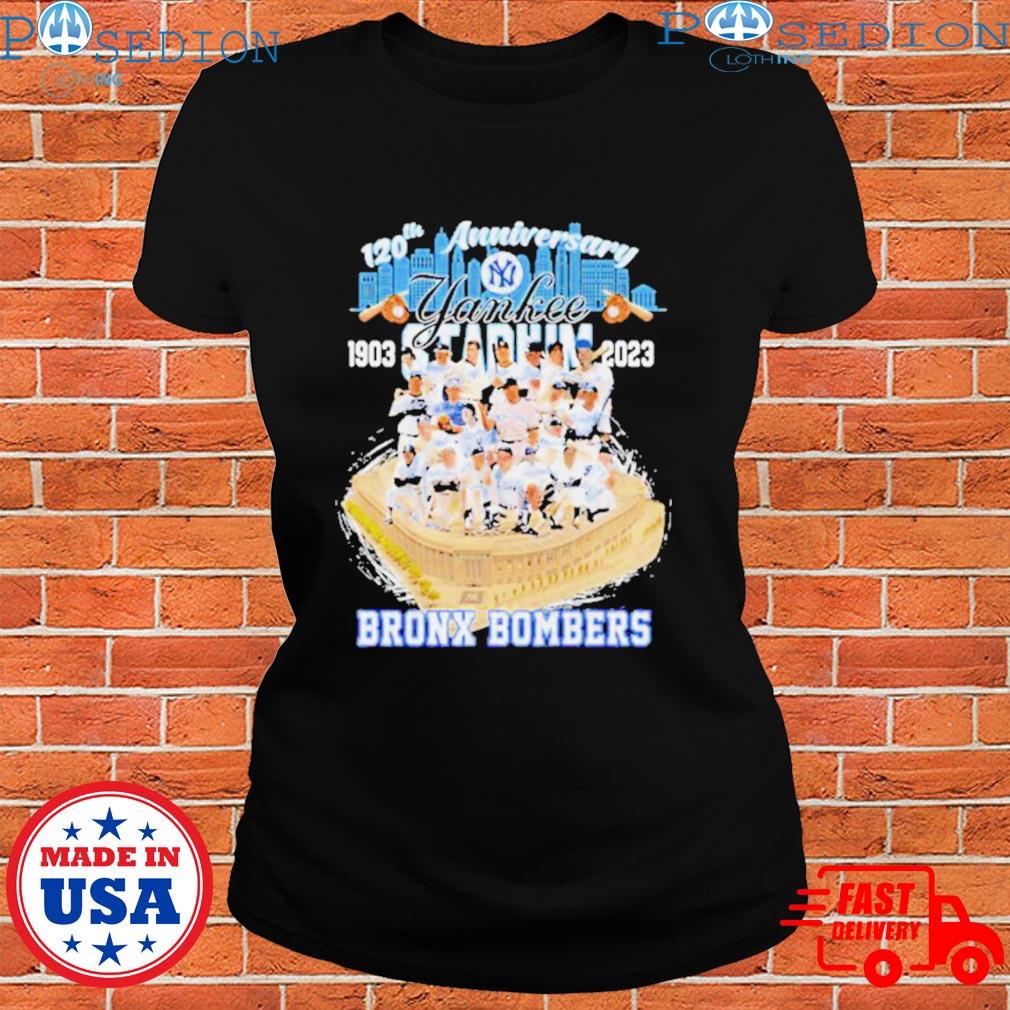 Official 100th anniversary 1903 2023 Yankee Stadium Bronx Bombers shirt,  hoodie, sweater, long sleeve and tank top