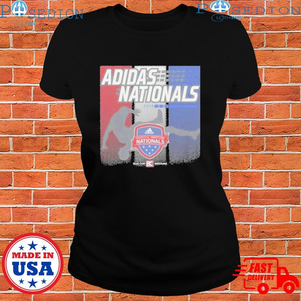 2023 Adidas Nationals CHAMPIONSHIP Youth T-Shirt - Blue Chip Wrestling
