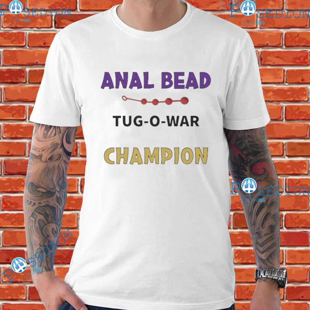 Anal beads tug of war