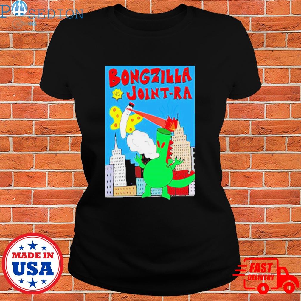 indelukke Diverse Erkende Bongzilla cartoon art T-shirt, hoodie, sweater, long sleeve and tank top