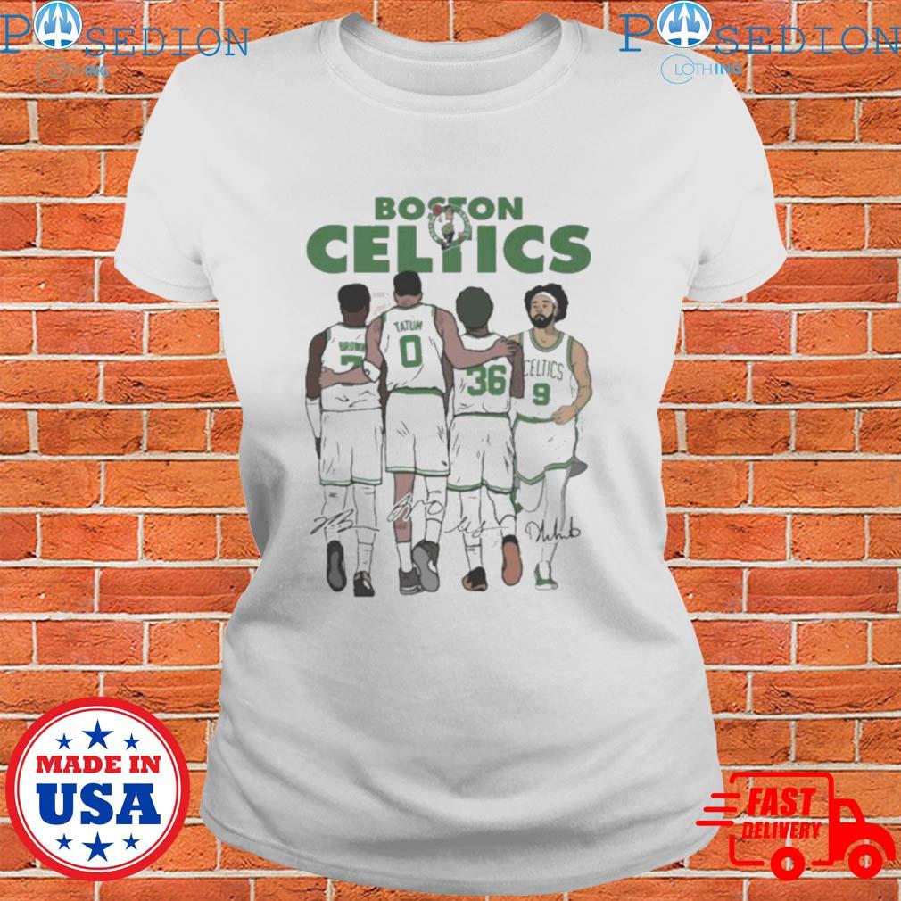 Jayson Tatum Jaylen Brown Marcus Smart tee Boston Celtics Star Players T  Shirt