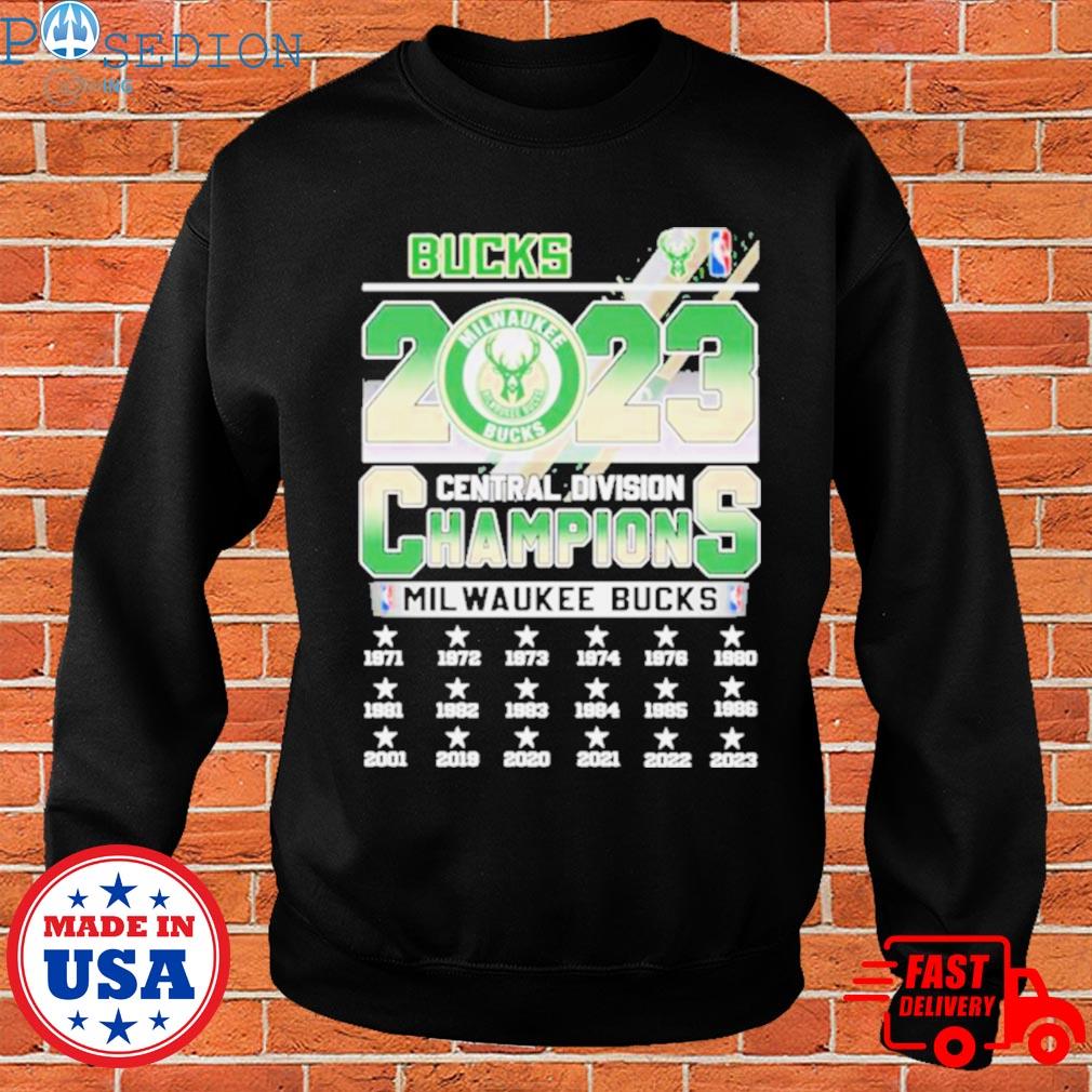 Milwaukee Bucks 2023 Central Division champions shirt, hoodie, longsleeve,  sweatshirt, v-neck tee